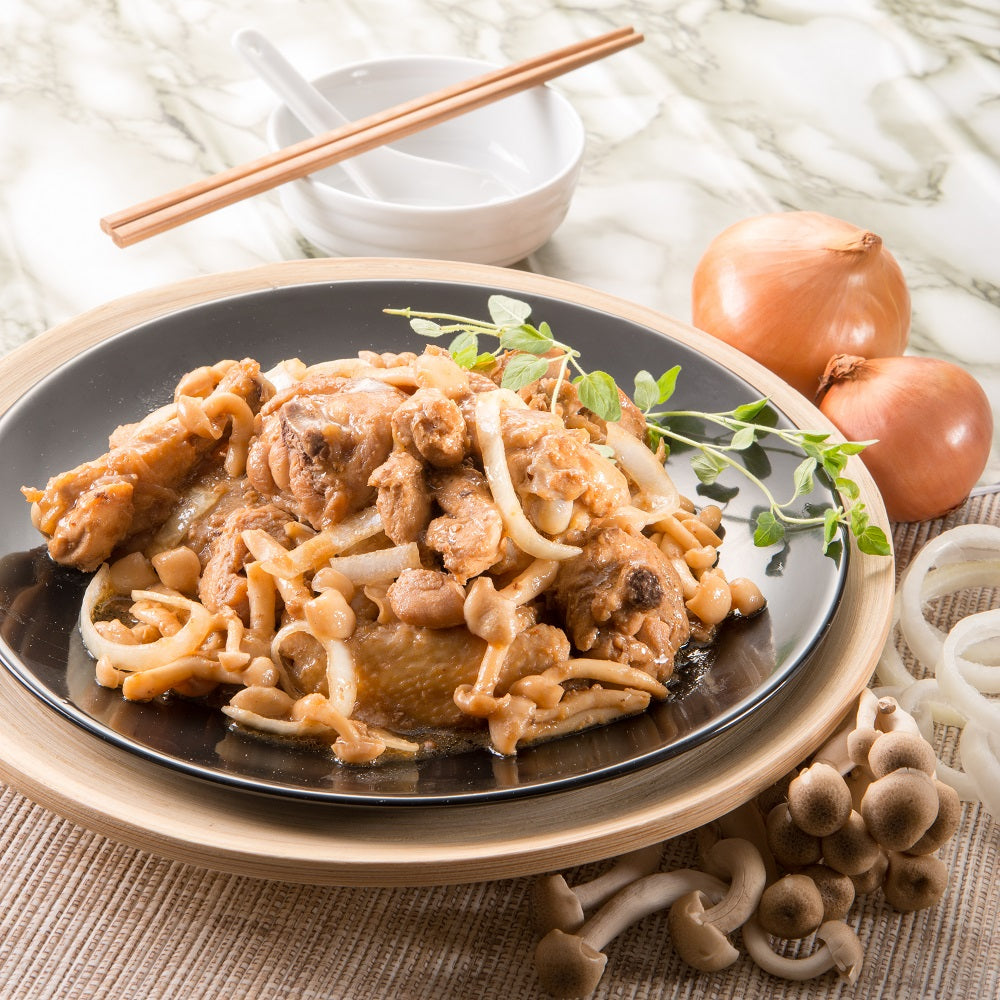 Stew Chicken with Miso and Onion