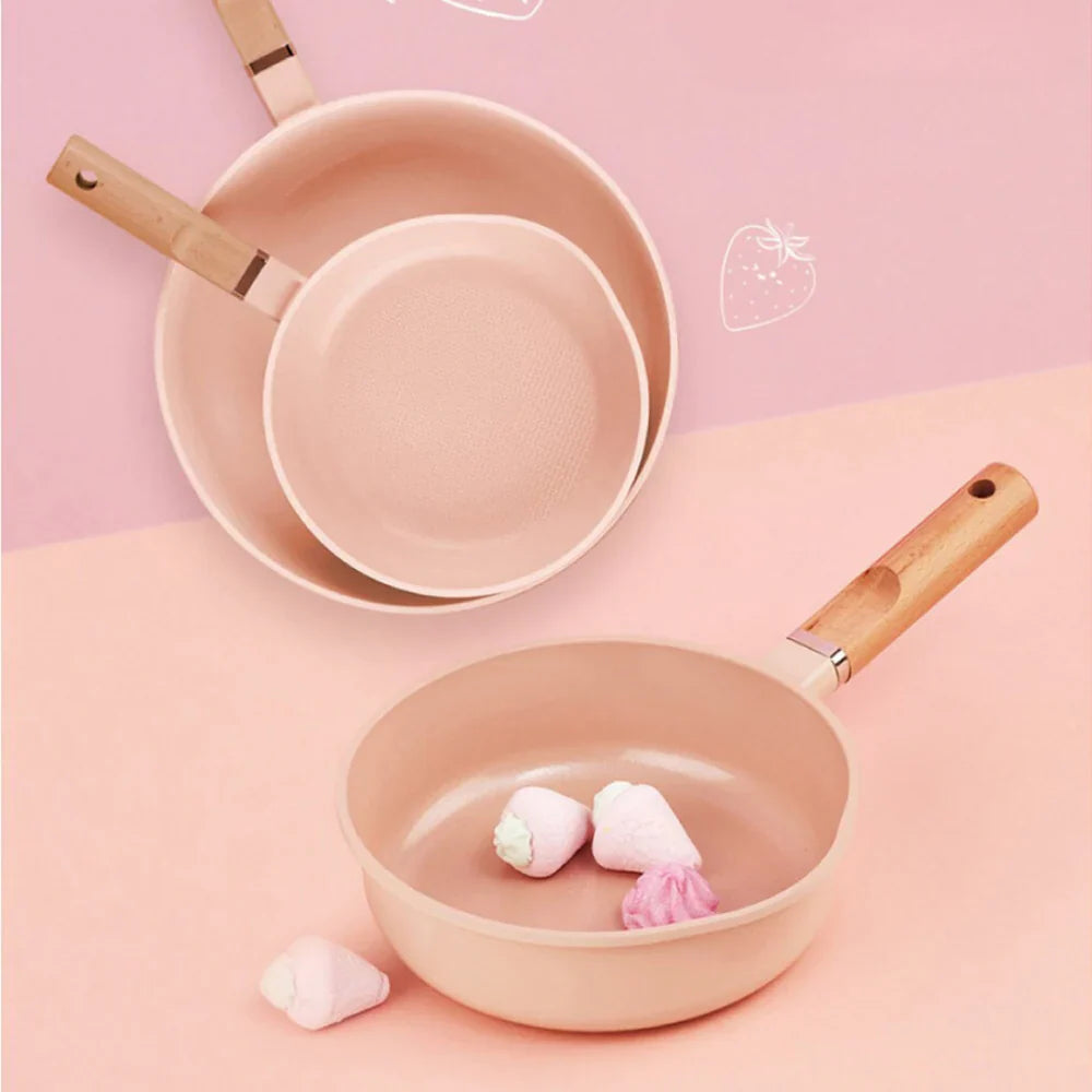 ROICHEN Ceramic IH Sauce Pot 20cm Candy Pink