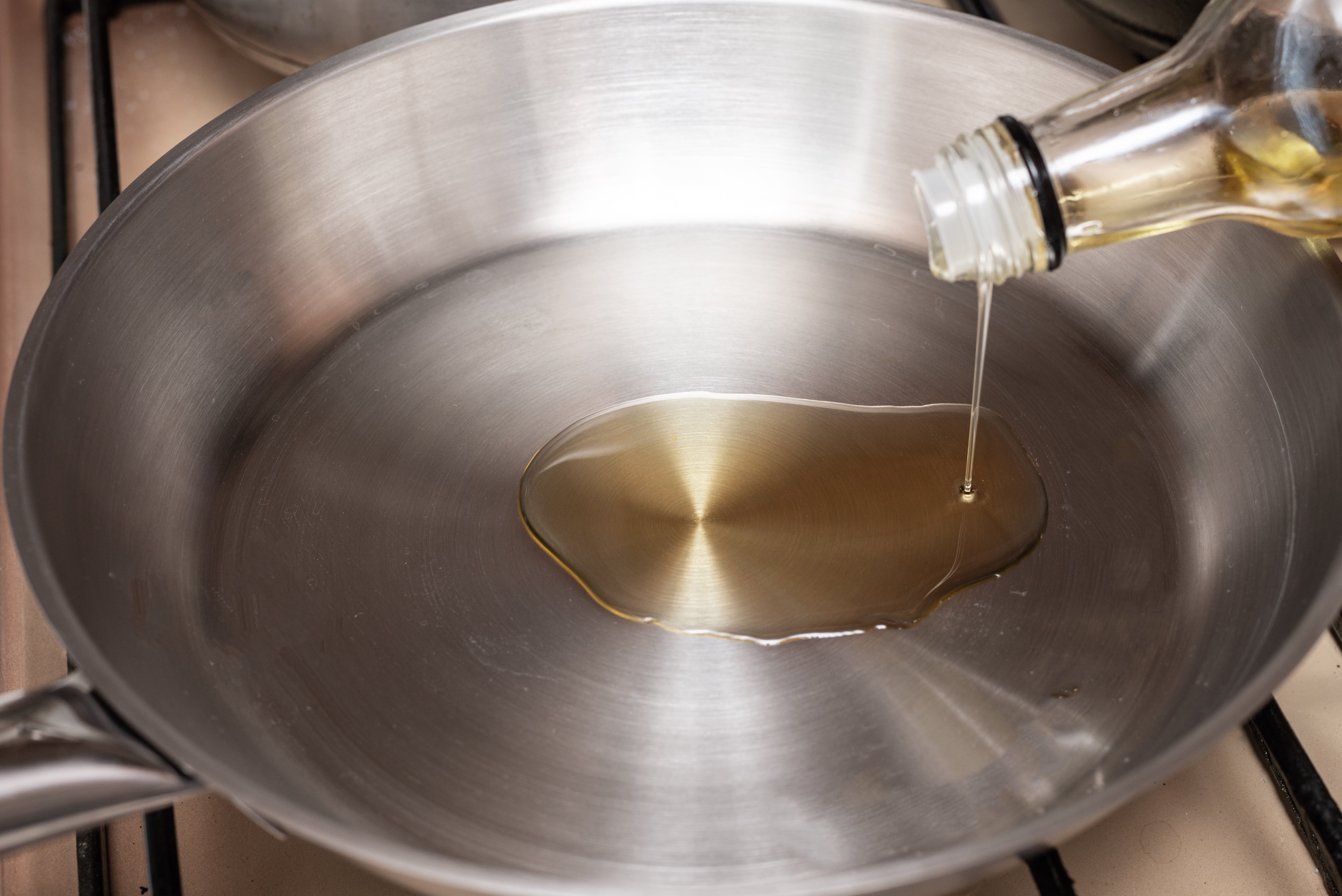 how to make stainless steel non stick
