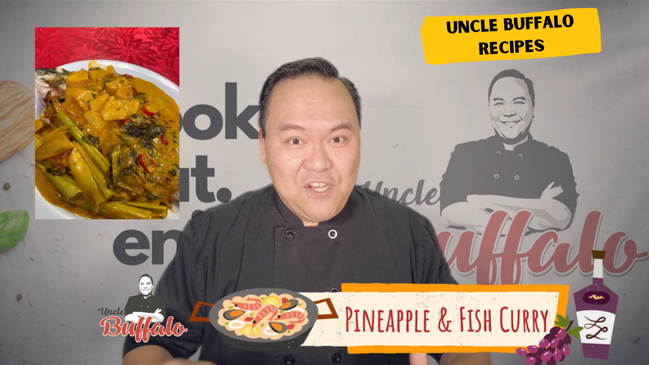 Pineapple Fish Curry (With cooking video)