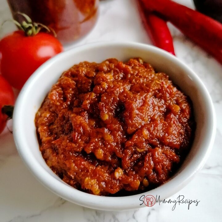 Sambal Serasi (Hot Sauce) - Recipe by David Cheah