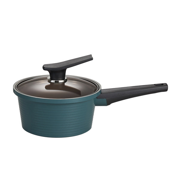 Happycall IH Onde Ceramic Pot - 18cm Single Handle (1.8L) Ocean Green