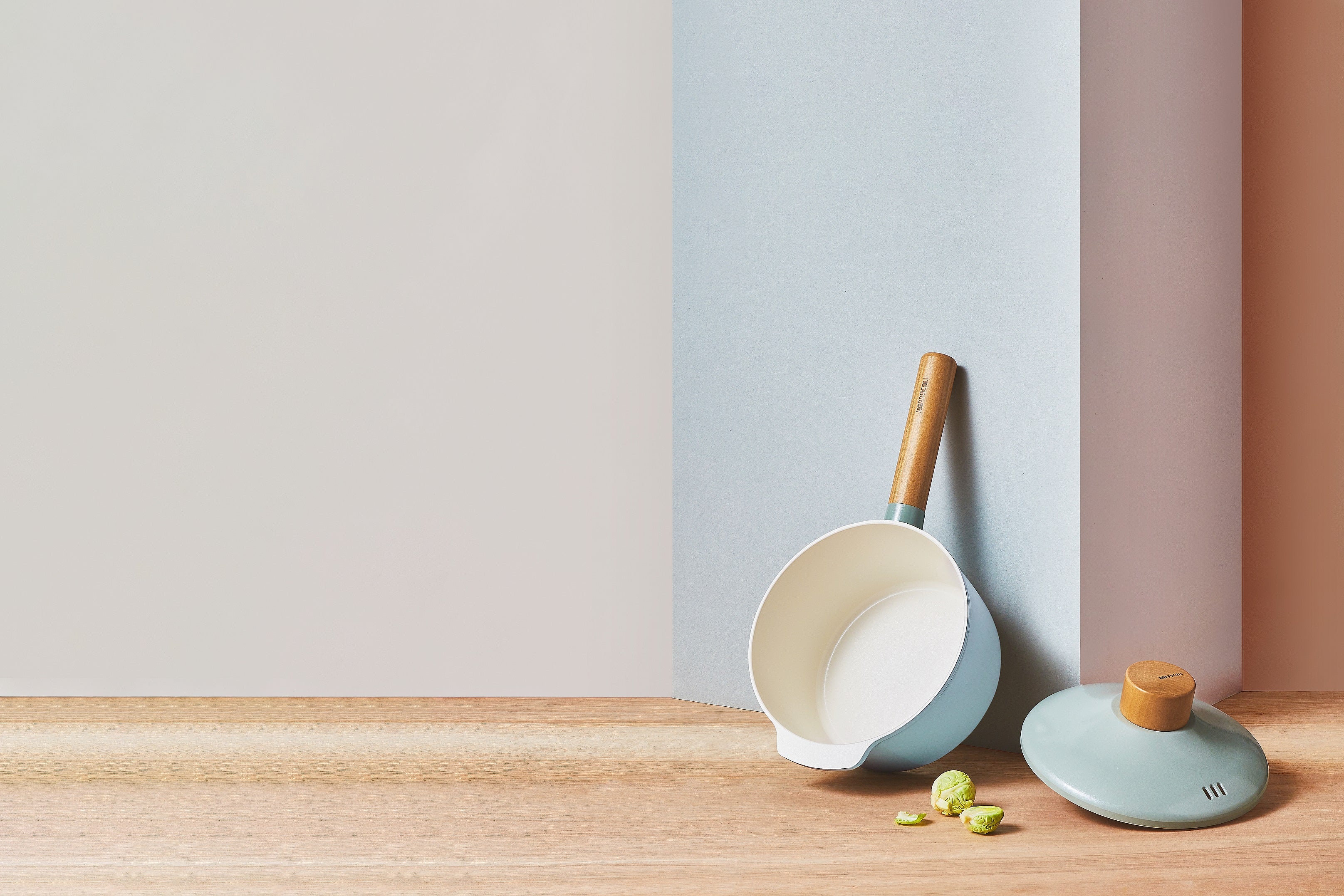 Happycall ZIUM IH Ceramic Non-stick Sauce Pot Green 18cm