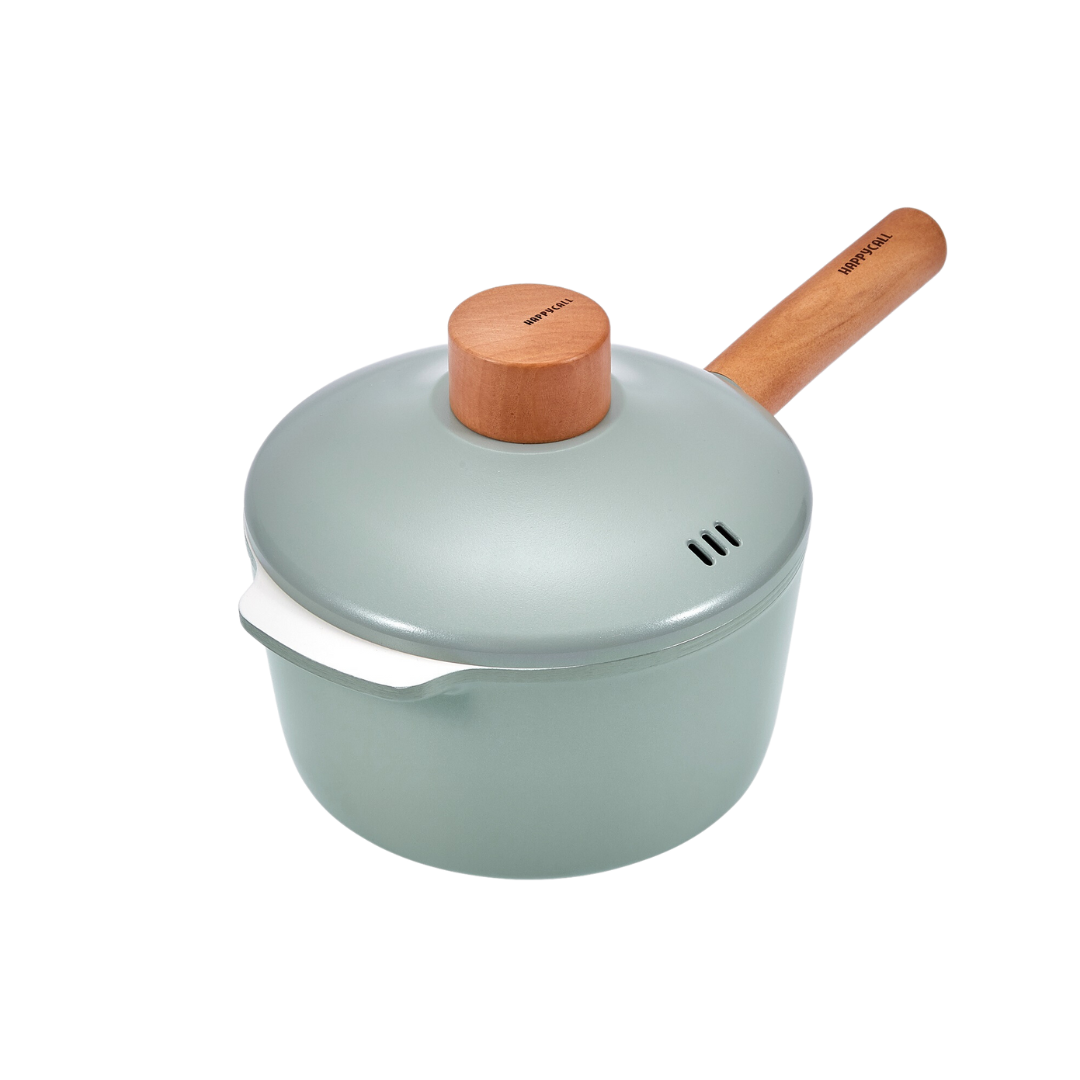 Happycall ZIUM IH Ceramic Non-stick Cookware Set Sauce Pot and Casserole