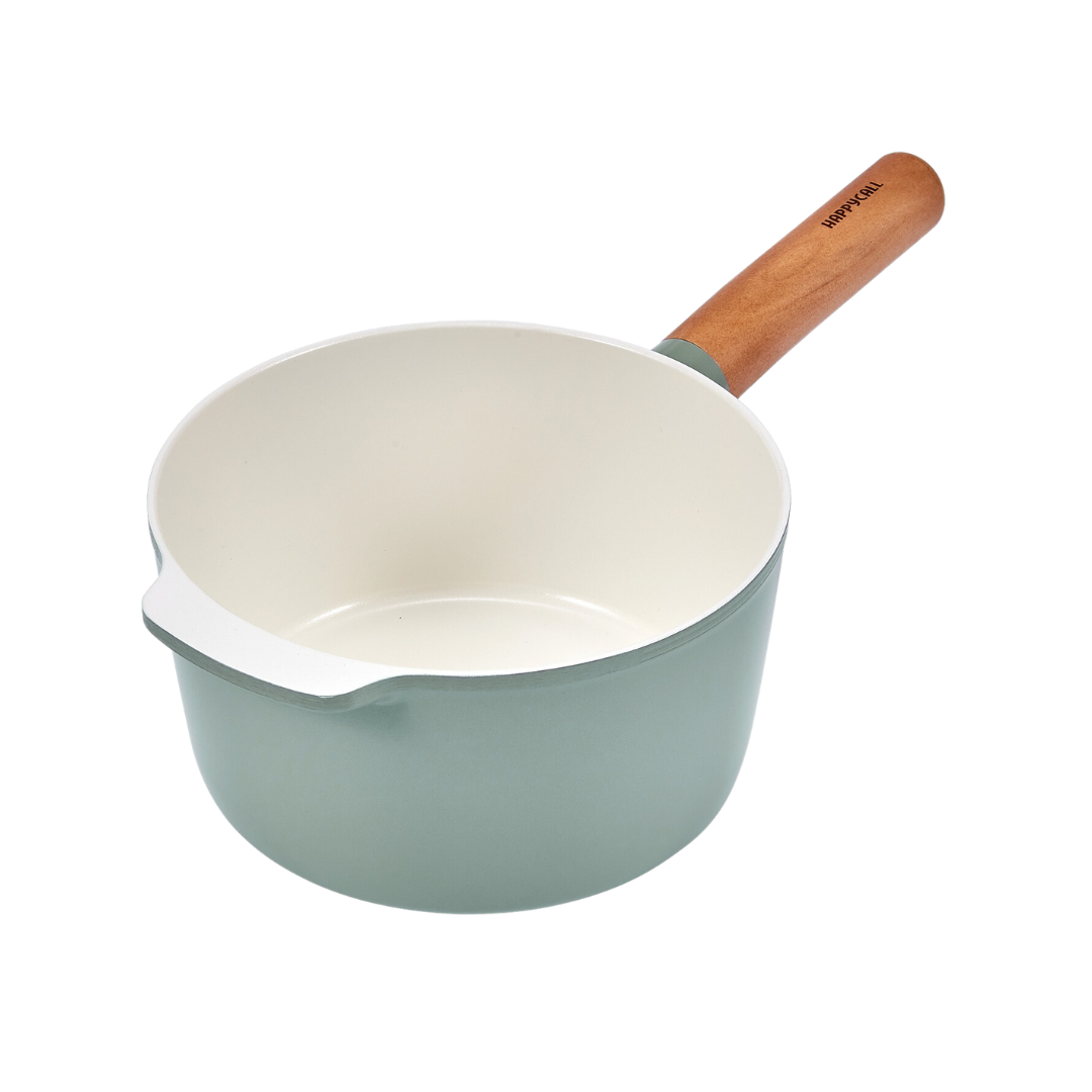 Happycall ZIUM IH Ceramic Non-stick Sauce Pot Green 18cm