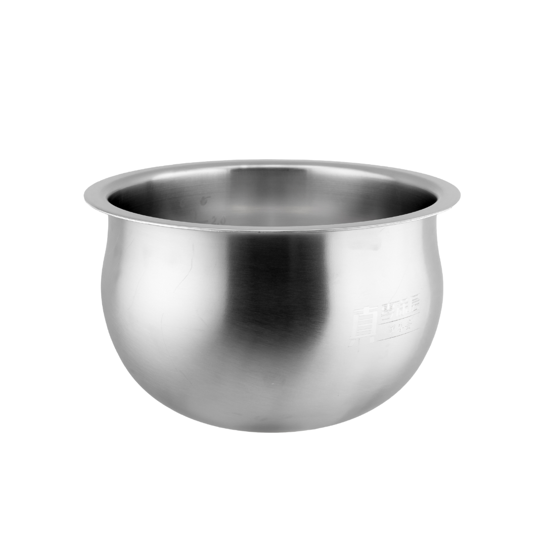 Buffalo Stainless Steel Inner Pot - For BRC02 10 Cups IH Smart Cooker Only