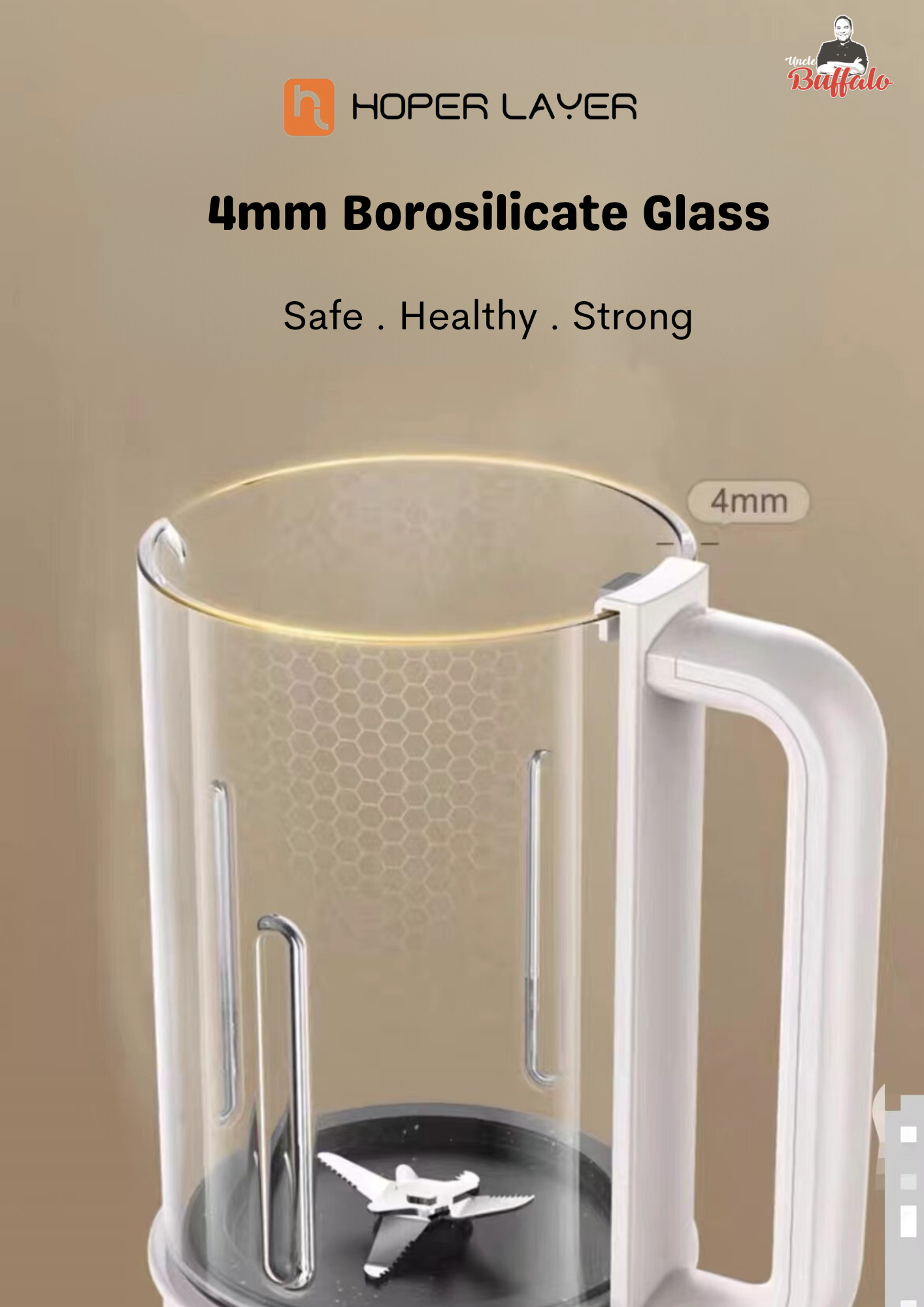 Hoper Layer Soymilk Maker Power Blender Food Processer