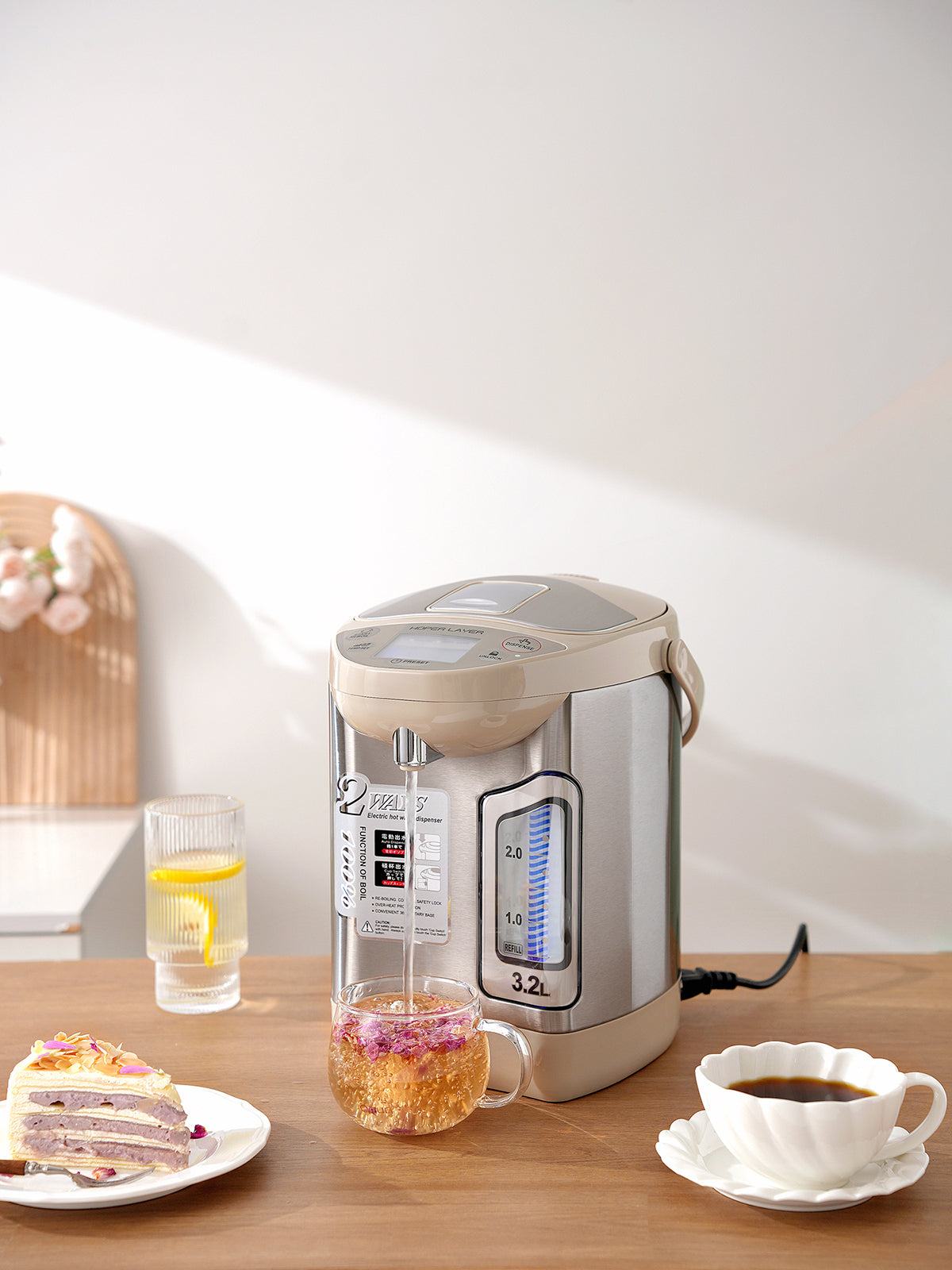 Hoper Layer 3.2L Electric Hot Water Dispenser