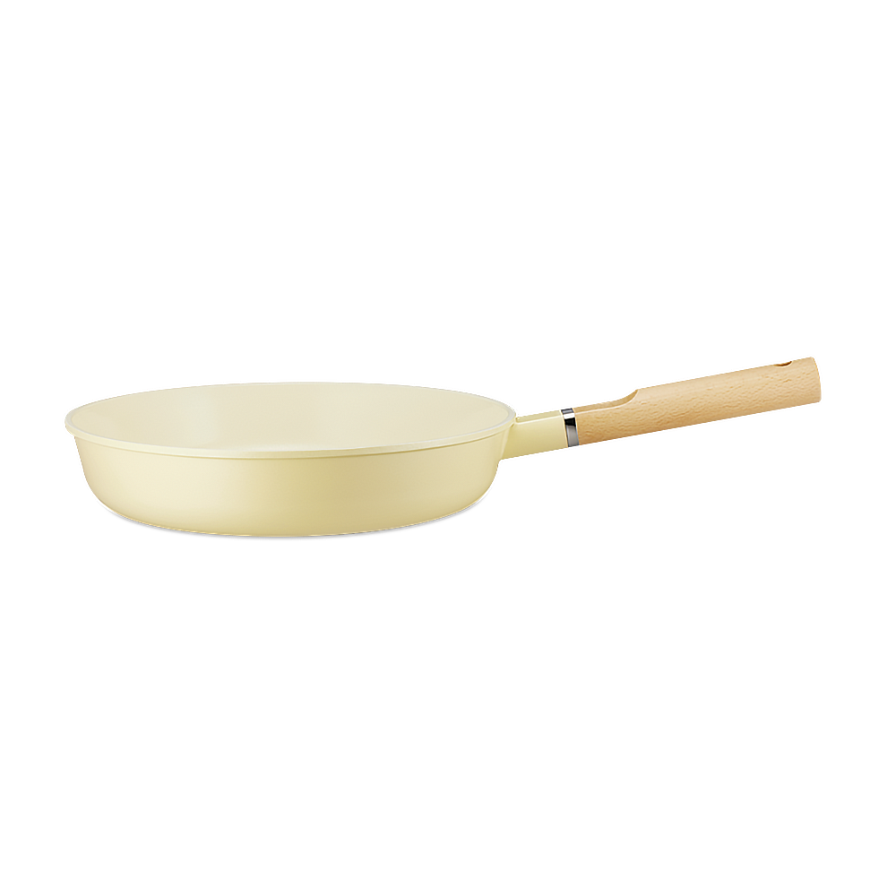 ROICHEN Ceramic IH Frypan 28cm Marsh Yellow Made in Korea