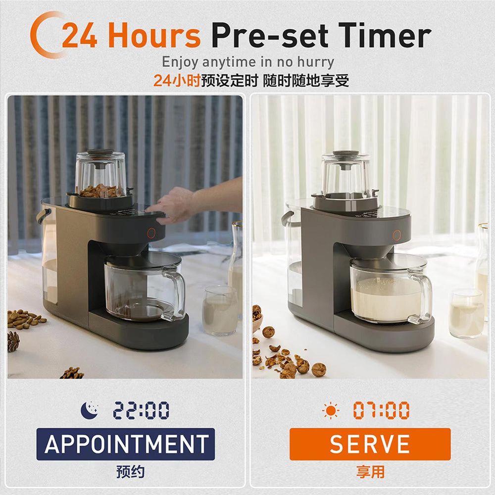 Joyoung Hands-Free Washing Blender Y828 Soymilk Maker Vegan Milk Maker Multifunction