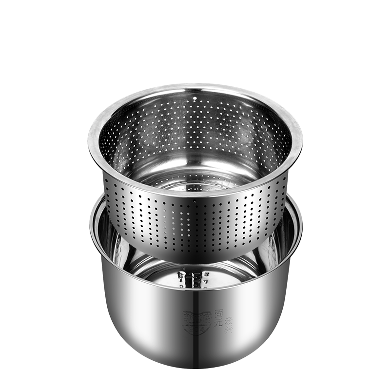 ACook BOILSTEAM 6 Cups Stainless Steel Inner Pot Rice Cooker