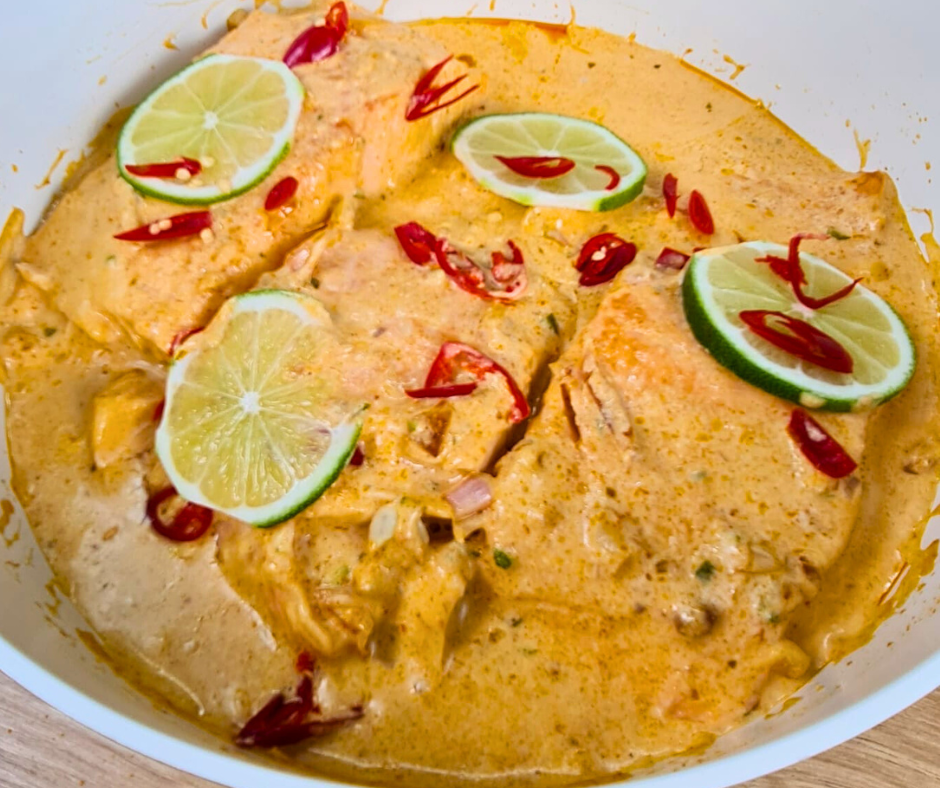 Thai Coconut Milk Salmon