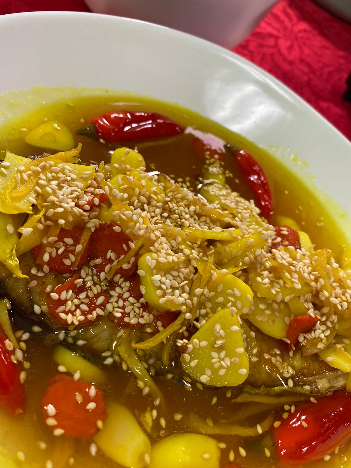 Acar Fish / Achar Hu (Nyonya Cuisine)