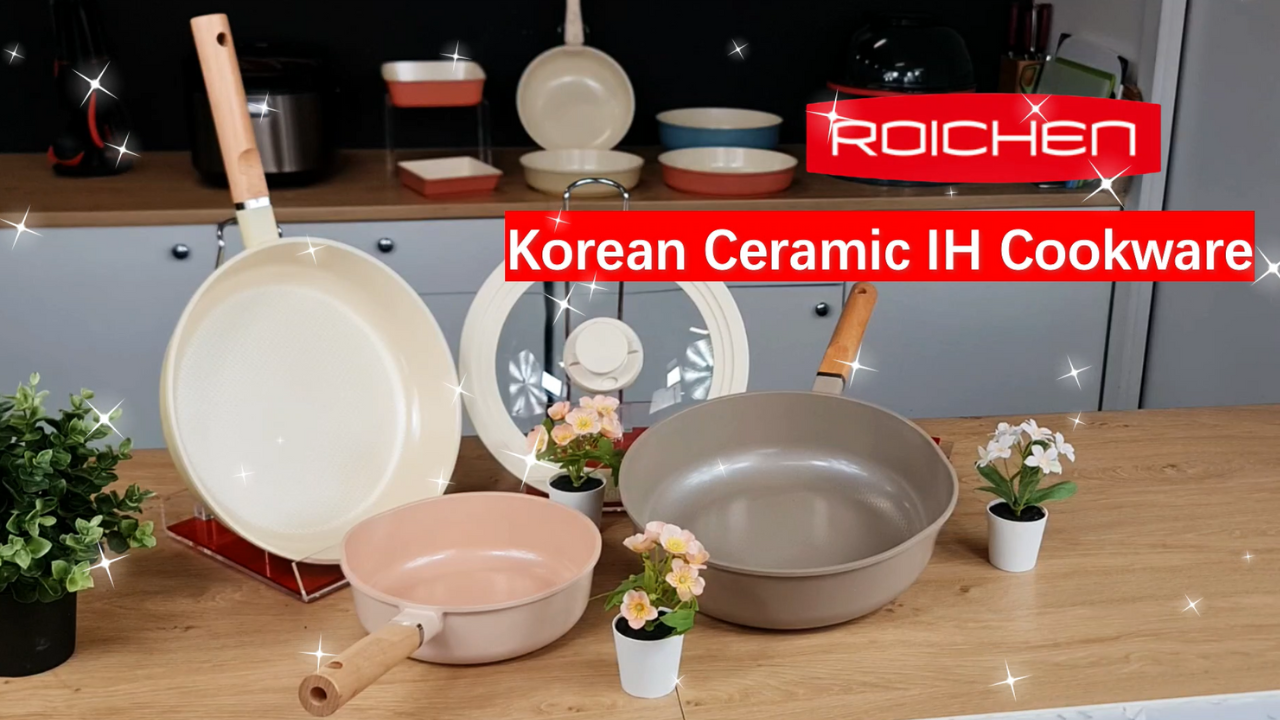 ROICHEN Ceramic IH Cookware Made In Korea