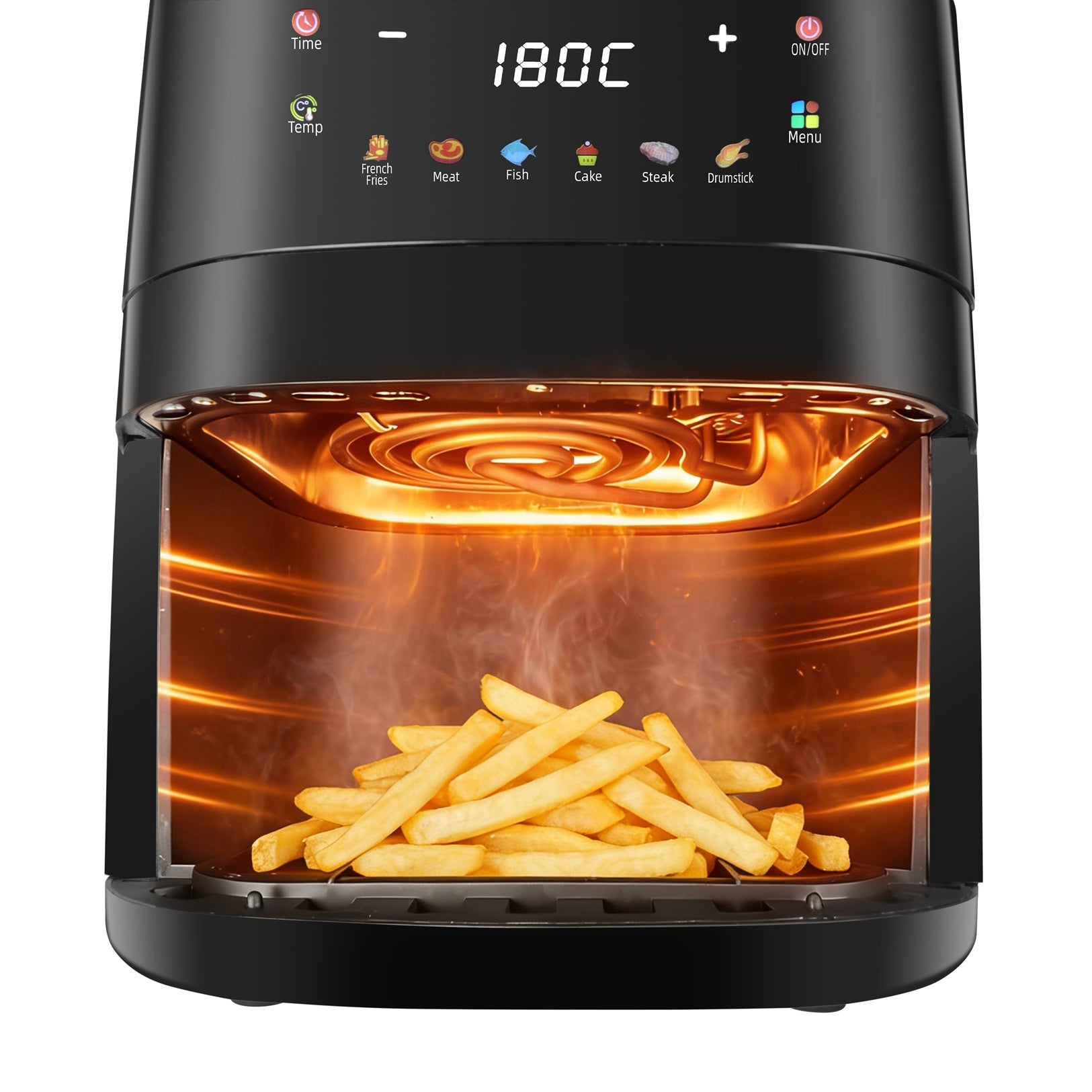 ACook by Buffalo PureSteel Chemical-Free Stainless Steel Air Fryer