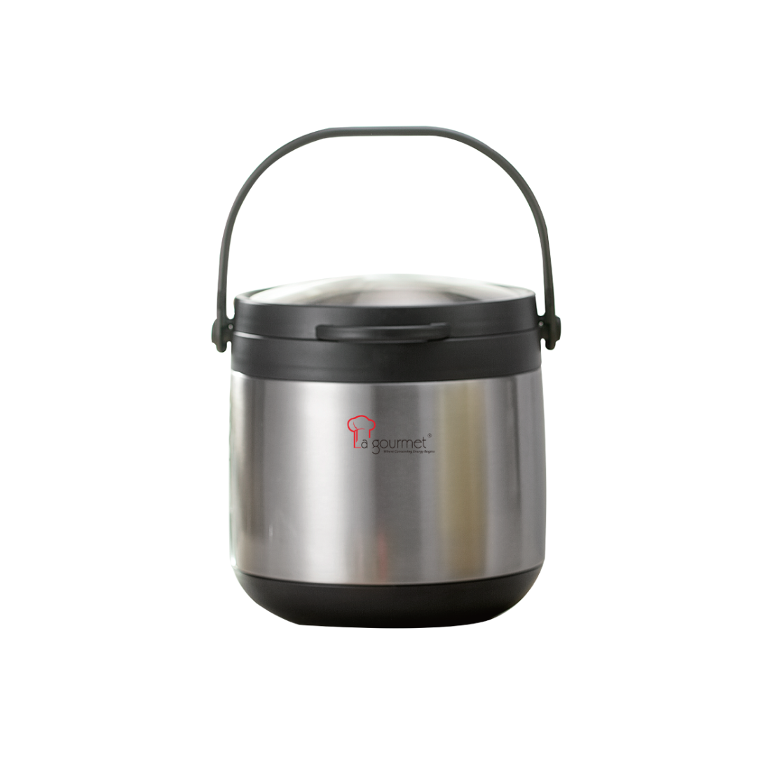 La Gourmet Vacuum Insulated Stainless Steel Chemical Free "Sakura Plus" Thermal Cooker 4.5L