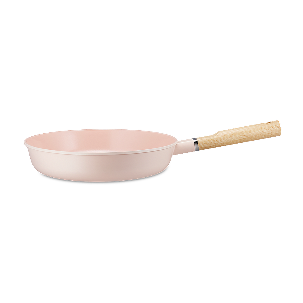 ROICHEN Ceramic IH Frypan 28cm Candy Pink Made in Korea