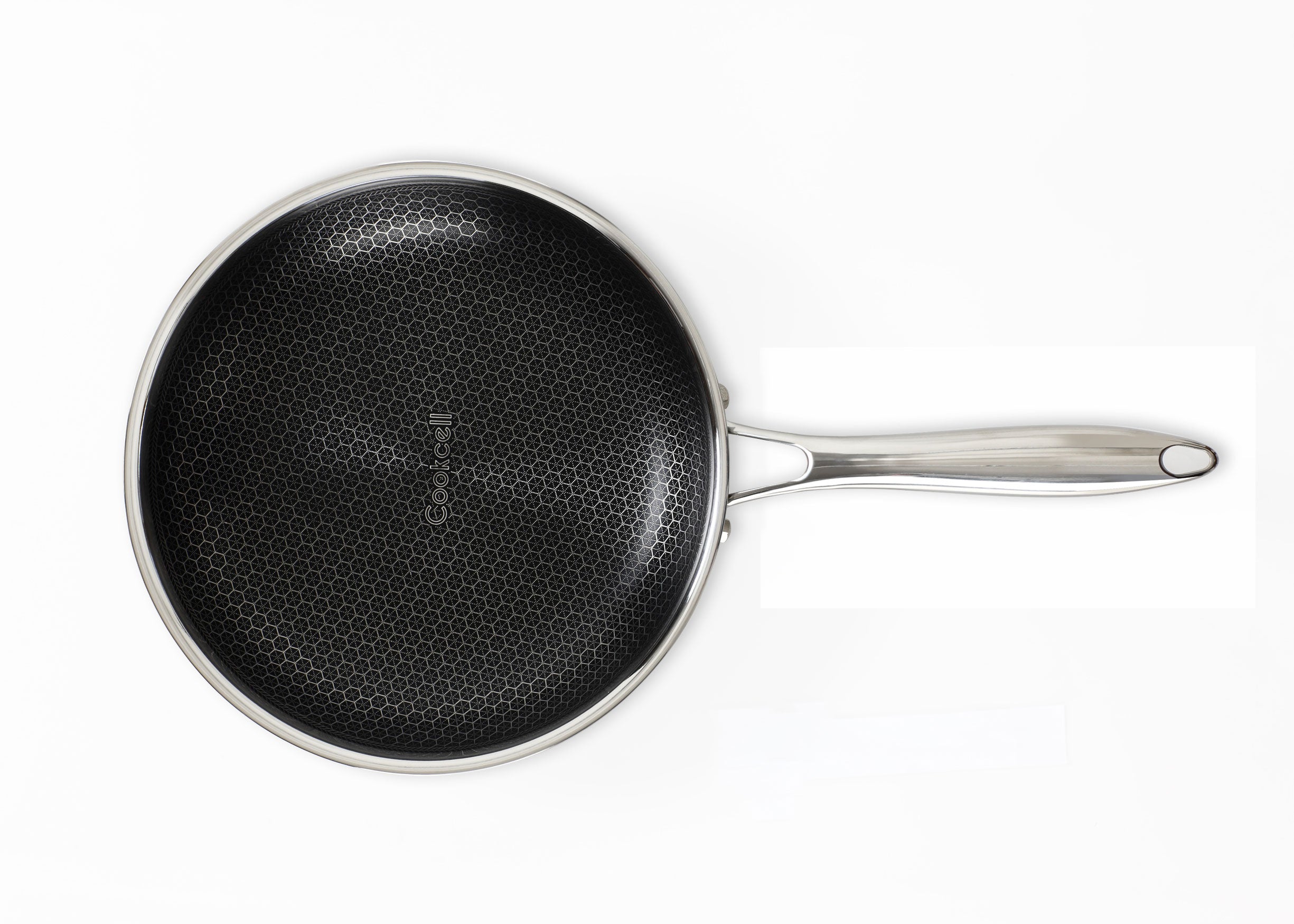 COOKCELL Stainless Steel Non-stick Hybrid Wok 30cm