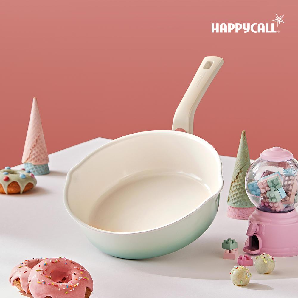 Happycall IH Ceramic Flex Pan 3 in 1 - 22cm Spread Mint