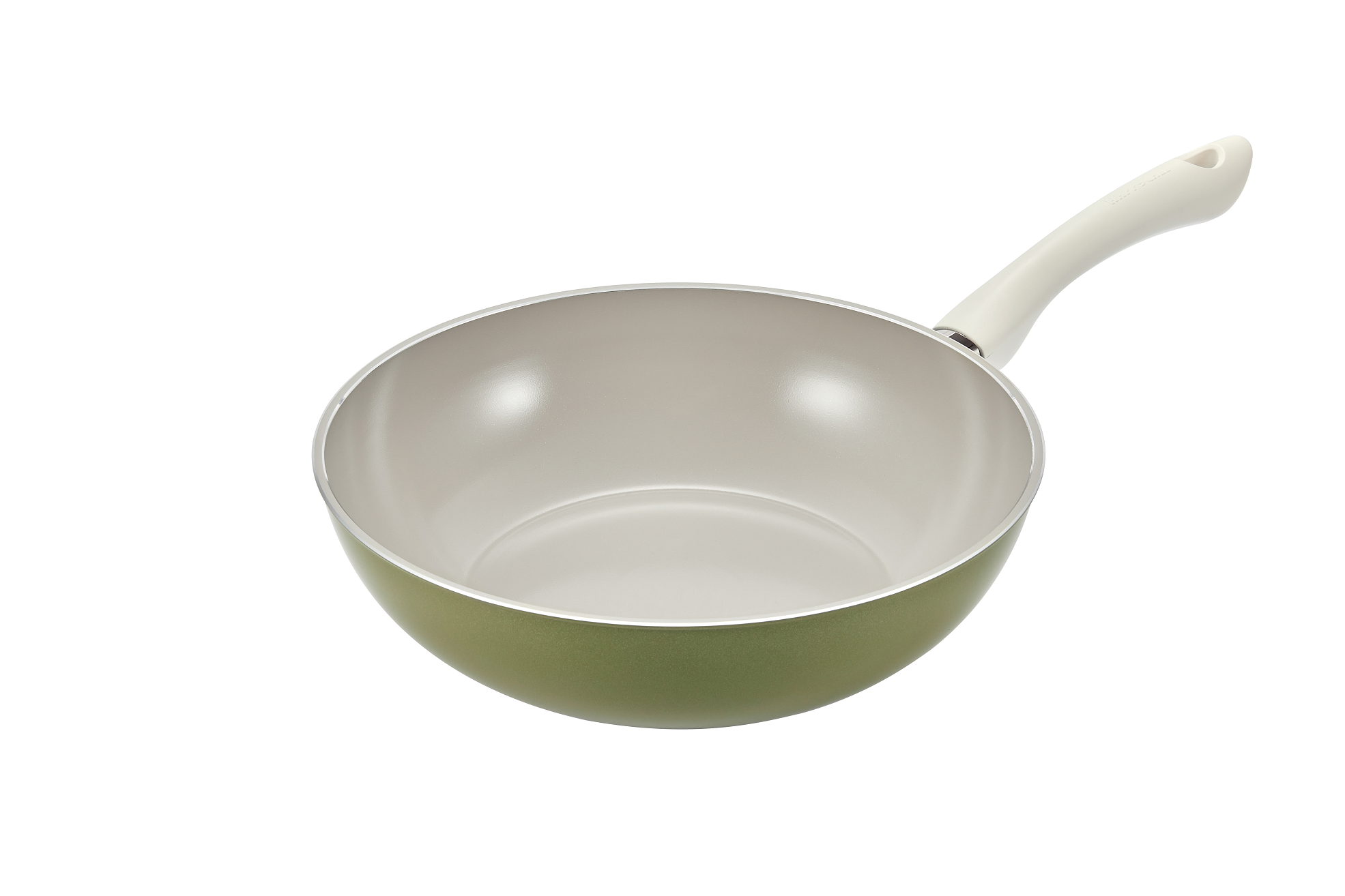 Happycall Agave IH Ceramic Coating Wok - 28cm with Lid