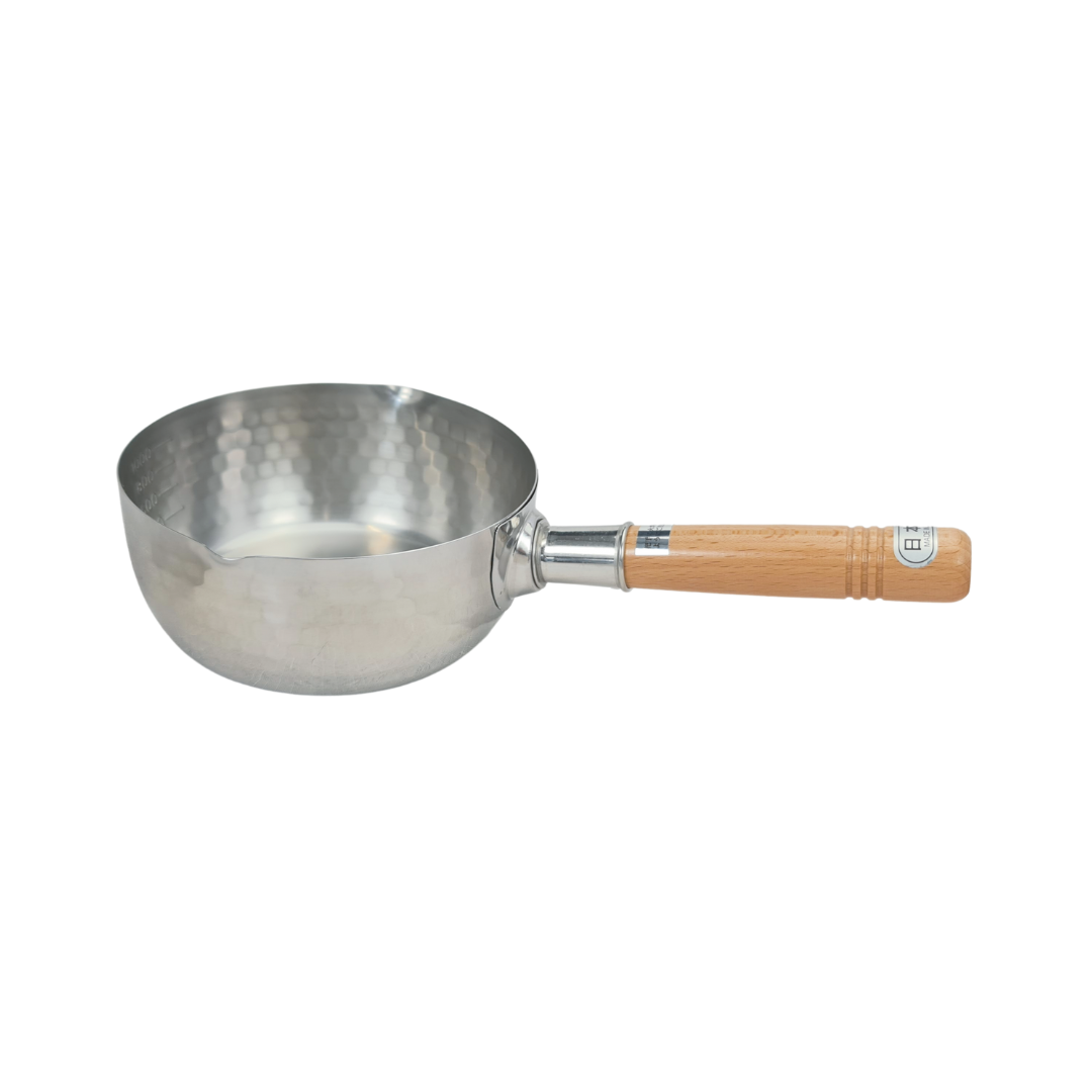 Yoshikawa Stainless Steel Yukihira Saucepan 18 cm