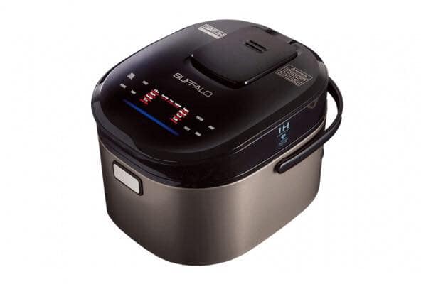 Buffalo Titanium Grey IH Smart Cooker, Rice Cooker and Warmer, 1.8L, 10 Cups of Rice, Non-coating Inner Pot, Efficient, Multiple Function, Induction