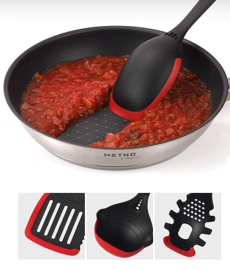 EDGE Silicone Head 9-PC Cooking Tools Set