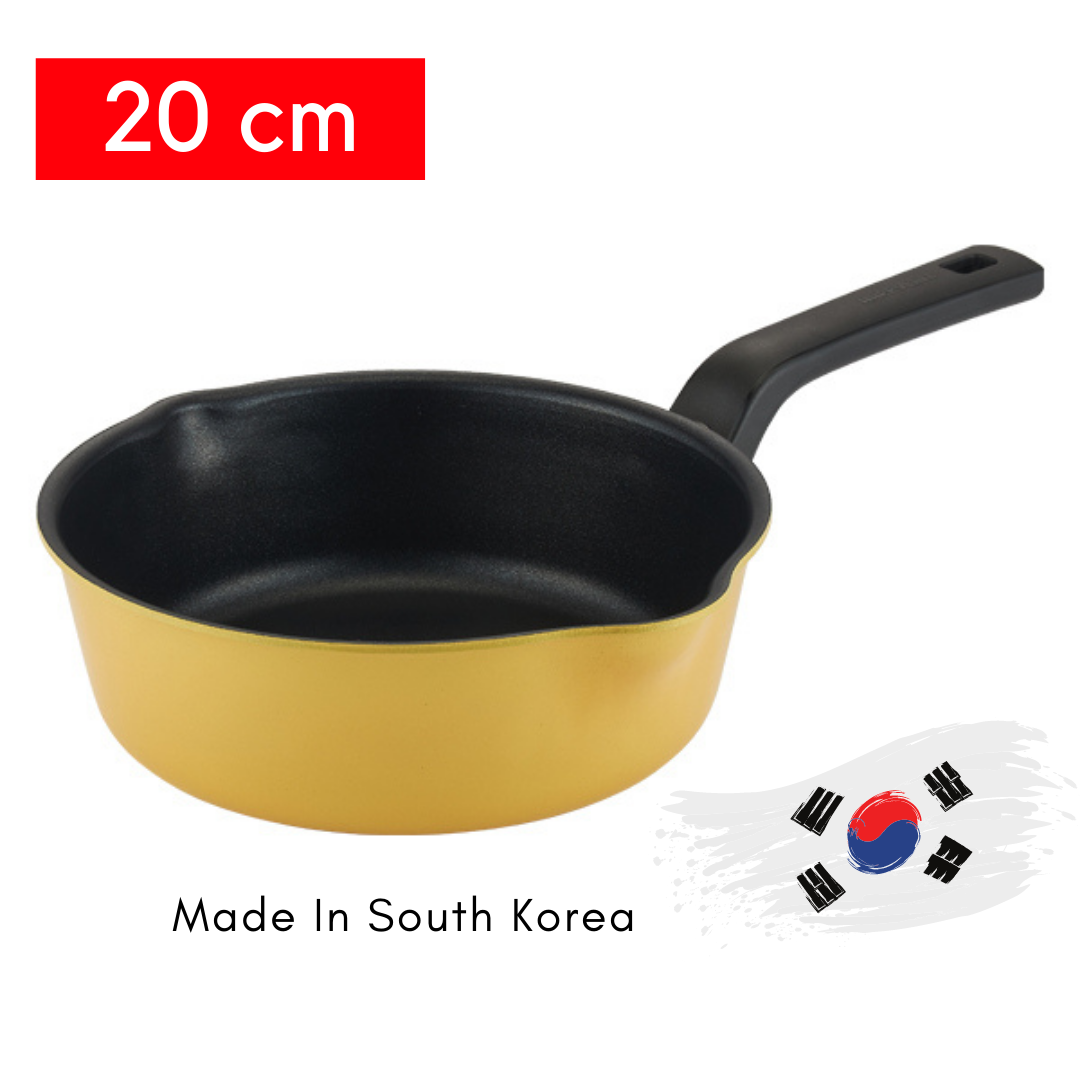 Happycall IH Flex Pan 3 in 1 - 20cm Yellow with lid